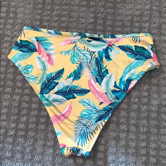 High Rise Tropical Bikini Set - Picture 3 of 4